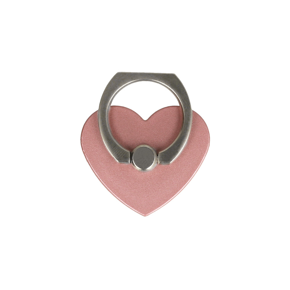 Държач за телефон Ring Heart, розово сърце