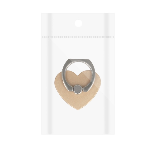 Държач за телефон Ring Heart, златисто сърце