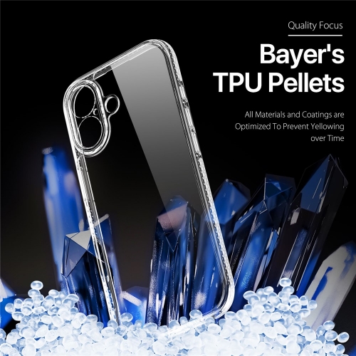 Калъф Dux Ducis Clin Anti-drop за iPhone 17, прозрачен
