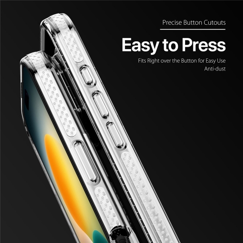 Калъф Dux Ducis Clin Anti-drop за iPhone 17, прозрачен