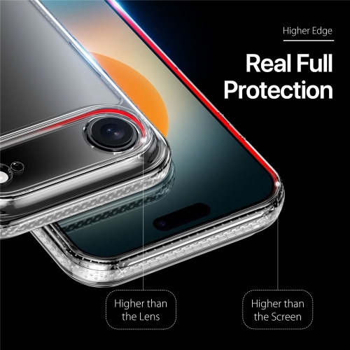 Калъф Dux Ducis Clin Anti-drop за iPhone 17 Air, прозрачен