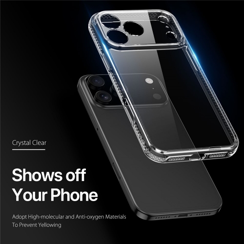 Калъф Dux Ducis Clin Anti-drop за iPhone 17 Pro Max, прозрачен