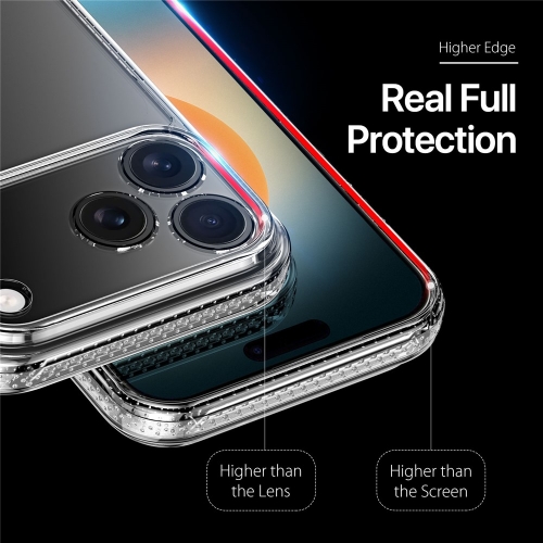 Калъф Dux Ducis Clin Anti-drop за iPhone 17 Pro Max, прозрачен