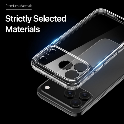 Калъф Dux Ducis Clin Anti-drop за iPhone 17 Pro Max, прозрачен