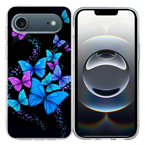 Силиконов калъф за iPhone 17 Air, Пеперуди
