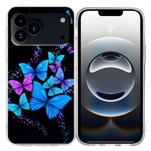 Силиконов калъф за iPhone 17 Pro Max, Пеперуди