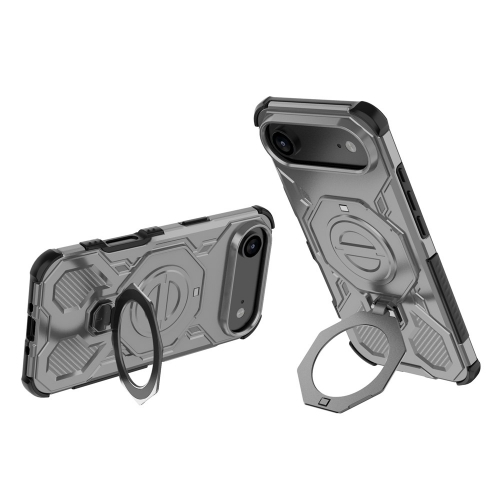 Калъф Magnetic Metal Kickstand за iPhone 17 Air, сив