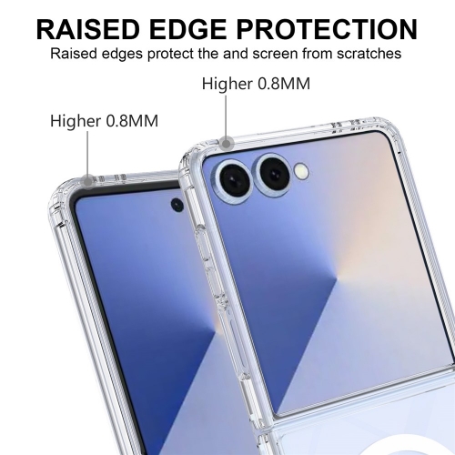 Калъф Acrylic MagSF за Samsung Galaxy Z Flip7 5G, прозрачен