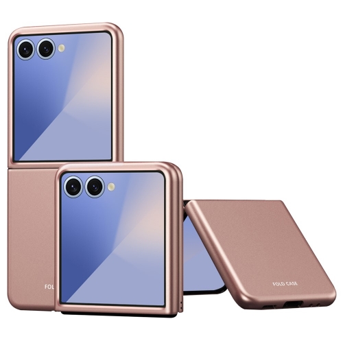 Калъф Skin-Touch за Samsung Galaxy Z Flip7 5G, розов-златист