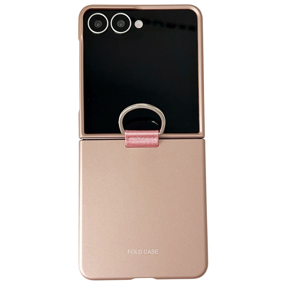 Калъф Ring Holder Anti Drop за Samsung Galaxy Z Flip7 5G, розов