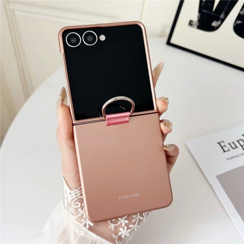 Калъф Ring Holder Anti Drop за Samsung Galaxy Z Flip7 5G, розов
