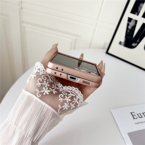 Калъф Ring Holder Anti Drop за Samsung Galaxy Z Flip7 5G, розов