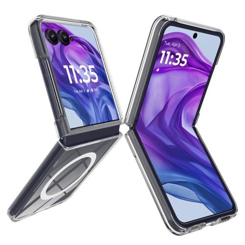Калъф Acrylic MagSF за Motorola Razr Ultra 2025 5G / Razr 60 Ultra 5G, прозрачен