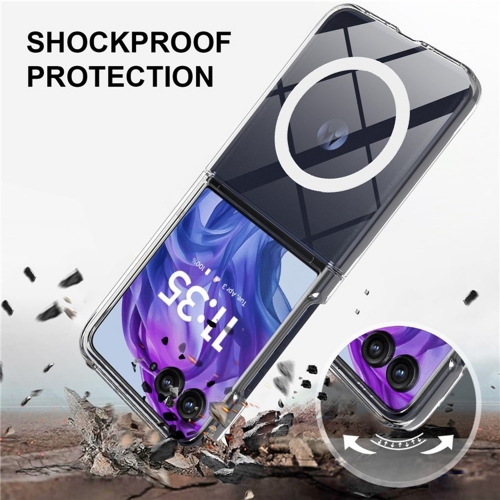 Калъф Acrylic MagSF за Motorola Razr Ultra 2025 5G / Razr 60 Ultra 5G, прозрачен