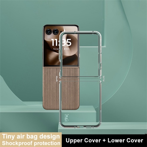 Силиконов калъф IMAK UX-6 за Motorola Razr 60 Ultra 5G, прозрачен