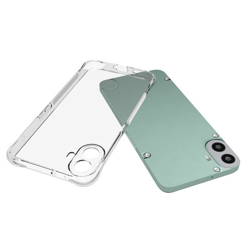 Силиконов калъф Non-Slip за Nothing CMF Phone 1, прозрачен