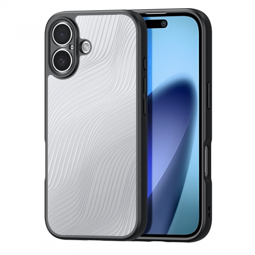 Калъф Dux Ducis Aimo за iPhone 17, черен- прозрачен
