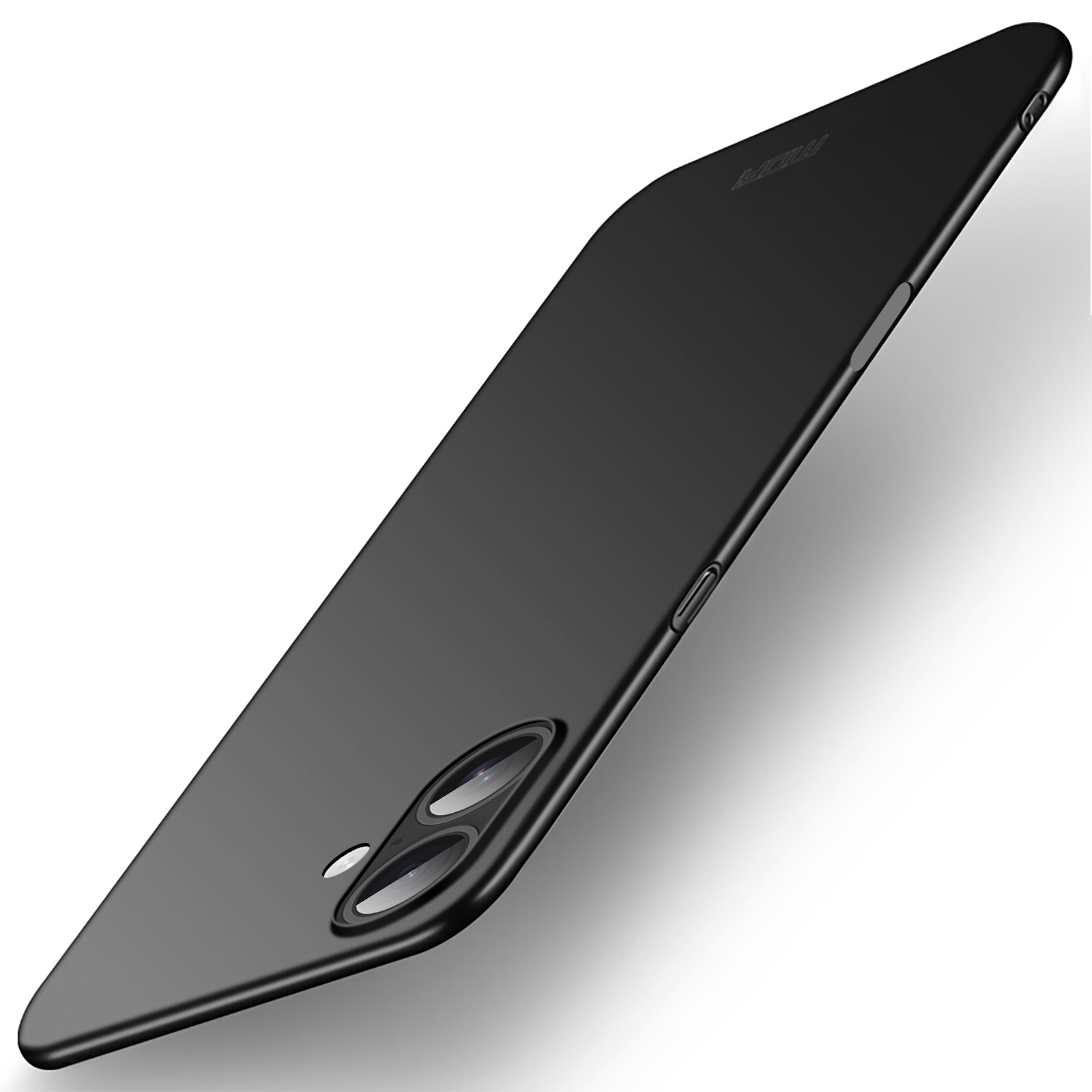 Пластмасов калъф Mofi Shield Matte за iPhone 17, черен