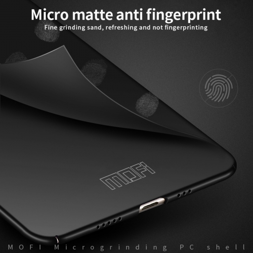 Пластмасов калъф Mofi Shield Matte за iPhone 17, черен