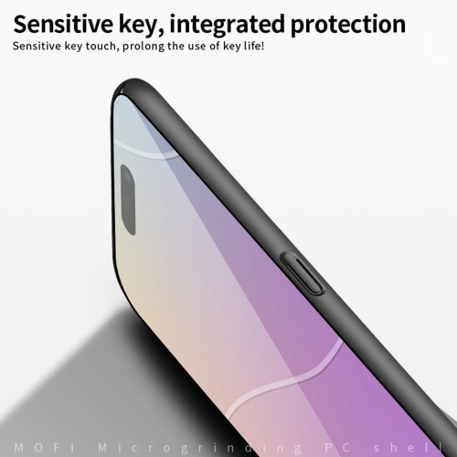 Пластмасов калъф Mofi Shield Matte за iPhone 17 Pro, черен