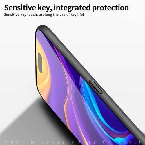 Пластмасов калъф Mofi Shield Matte за iPhone 17 Pro Max, черен