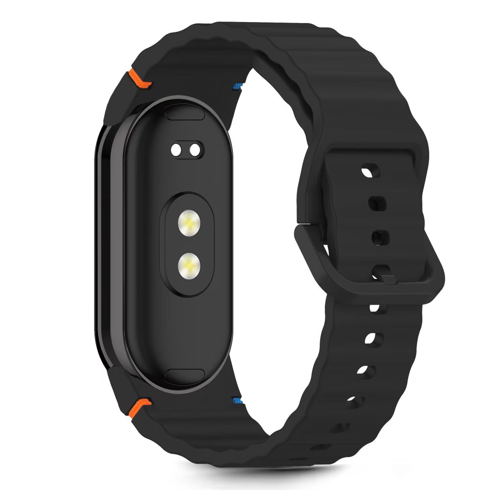 Силиконова каишка Tech-Protect Silicone Sport за Xiaomi Smart Band 8 /9/10/NFC, черен