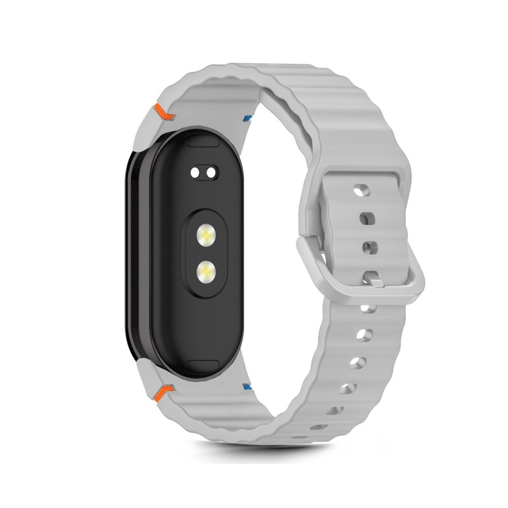 Силиконова каишка Tech-Protect Silicone Sport за Xiaomi Smart Band 8 /9/10/NFC, сив