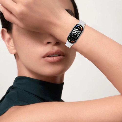 Силиконова каишка Tech-Protect Silicone Sport за Xiaomi Smart Band 8 /9/10/NFC, сив