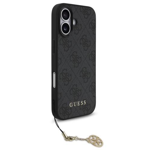Калъф Guess 4G Charm за iPhone 17, сив