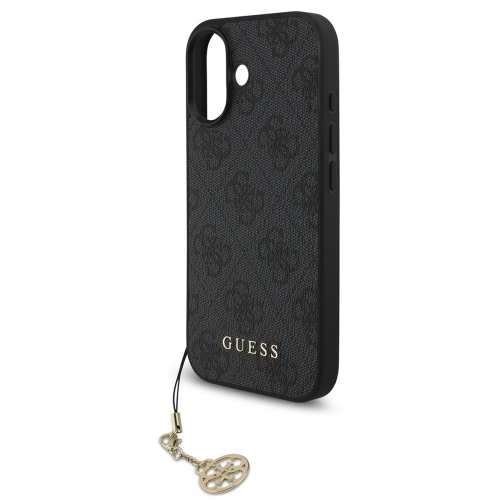 Калъф Guess 4G Charm за iPhone 17, сив