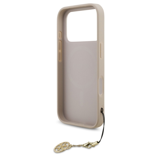 Калъф Guess 4G Charm за iPhone 17 Pro Max, розов