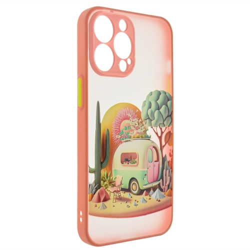 Калъф Trendy Travel за iPhone 13 Pro, каравана