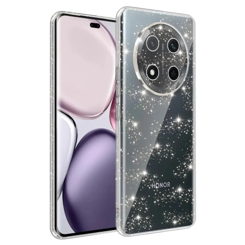 Силиконов калъф Shine за Honor Magic7 Lite / X9c, прозрачен