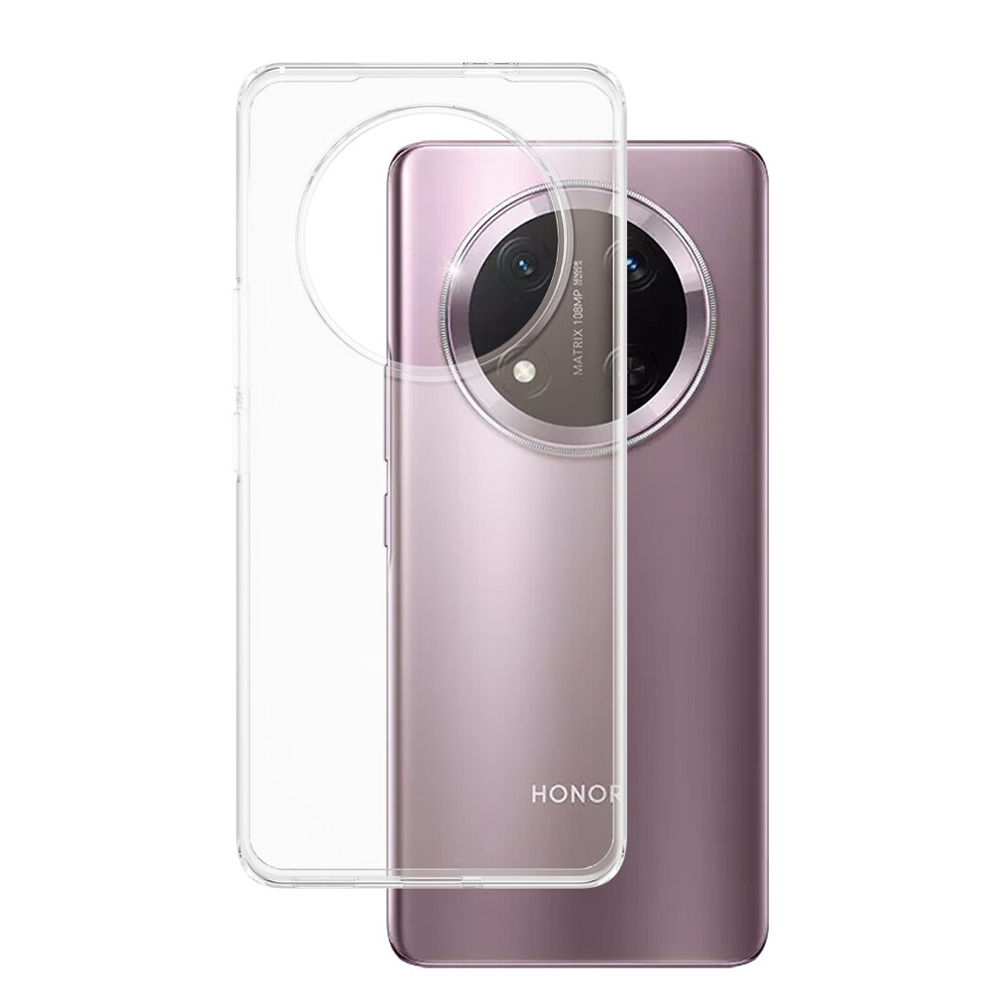 Силиконов калъф за Honor Magic7 Lite / X9c, 1mm, Прозрачен