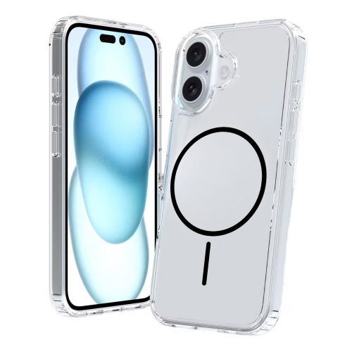 Калъф Anti Shock Thin MagSF за iPhone 16, черен