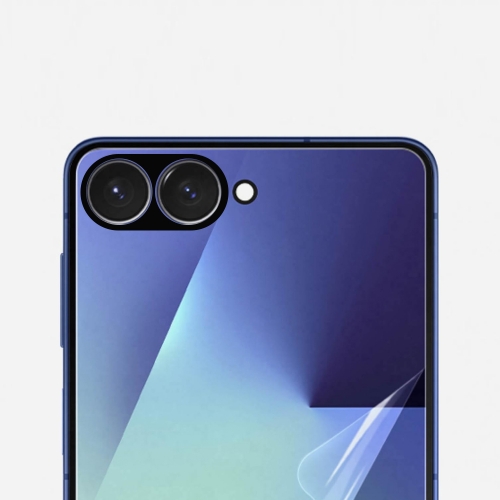 Стъклен Протектор за камерата на Samsung Galaxy Z Flip7, черен