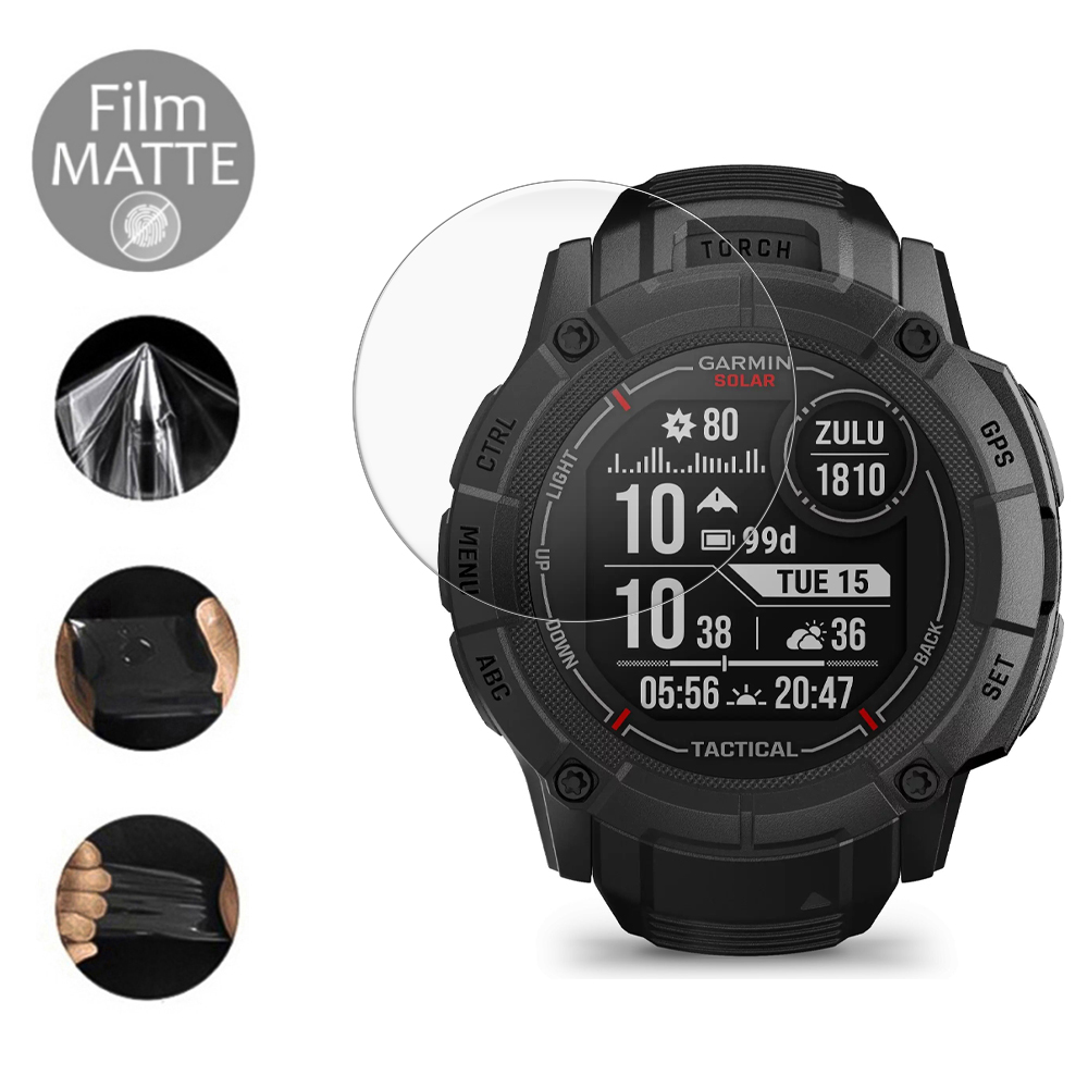 Хидрогел протектор MATTE за часовник Garmin Instict solar 2x