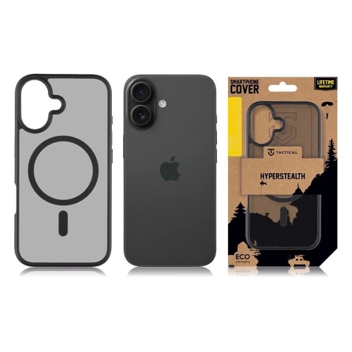 Калъф Tactical MagForce Hyperstealth за iPhone 17, Черен