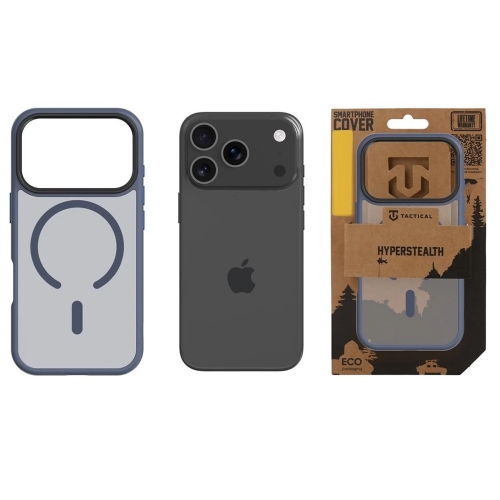 Калъф Tactical MagForce Hyperstealth за iPhone 17 Pro Max, син