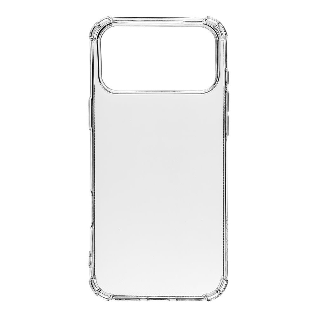 Силиконов калъф Tactical Plyo Cover за iPhone 17 Pro, прозрачен