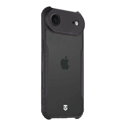 Калъф Tactical Quantum Stealth за iPhone 17 Air, черен-прозрачен