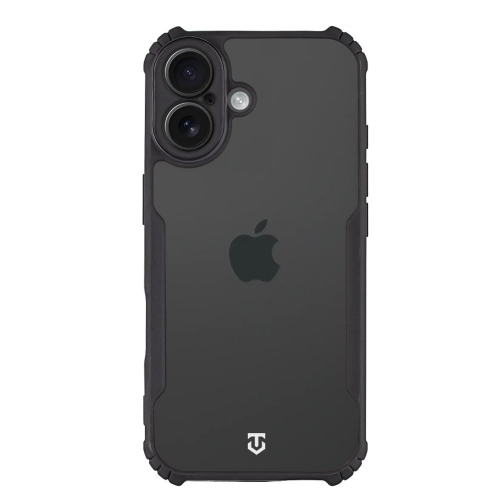 Калъф Tactical Quantum Stealth за iPhone 17, черен-прозрачен