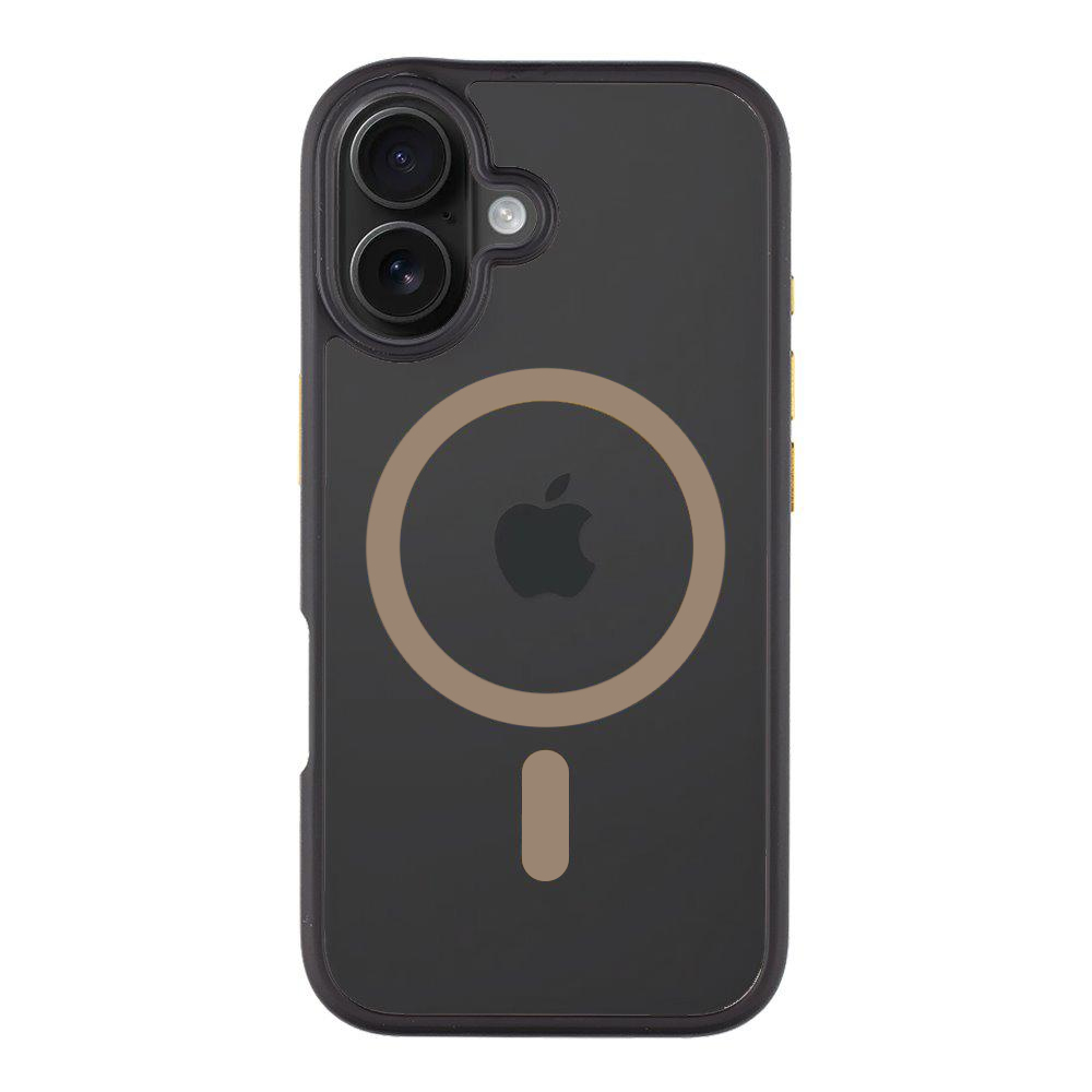 Калъф Tactical MagForce Hyperstealth 2.0 за iPhone 17, черен - кафяв