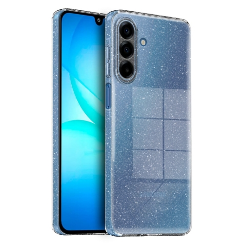 Силиконов калъф Glitter за Samsung Galaxy A17 5G, Прозрачен