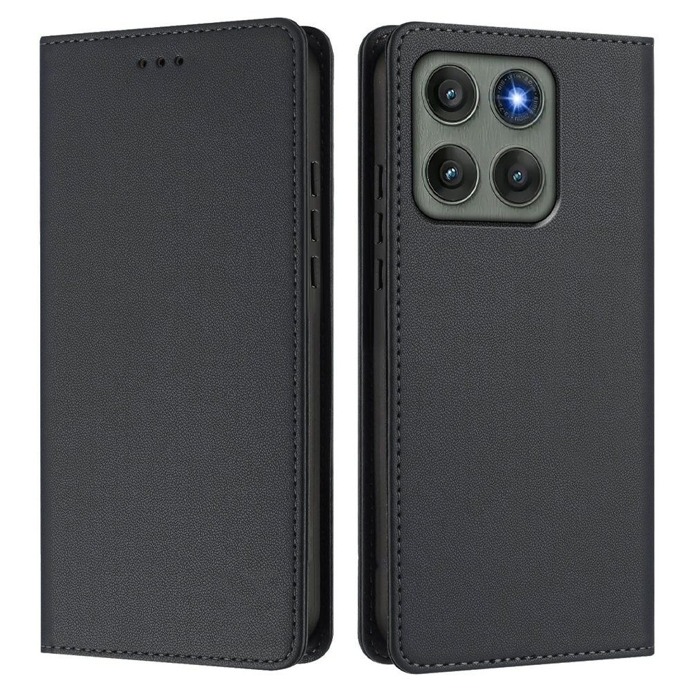Калъф Тефтер Magnetic за Motorola Edge 60 Pro 5G, черен