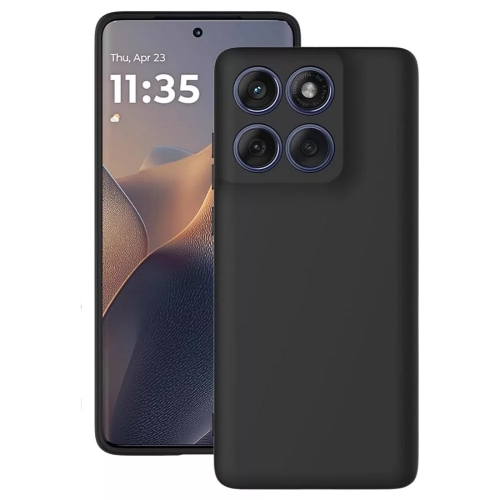 Силиконов калъф Silicone Lite за Motorola Edge 60 Pro 5G, черен