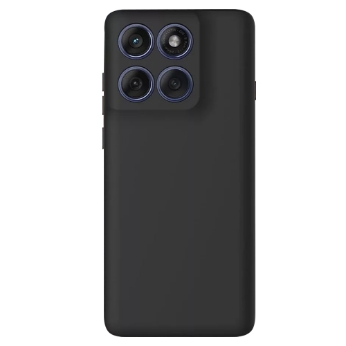 Силиконов калъф Silicone Lite за Motorola Edge 60 Pro 5G, черен