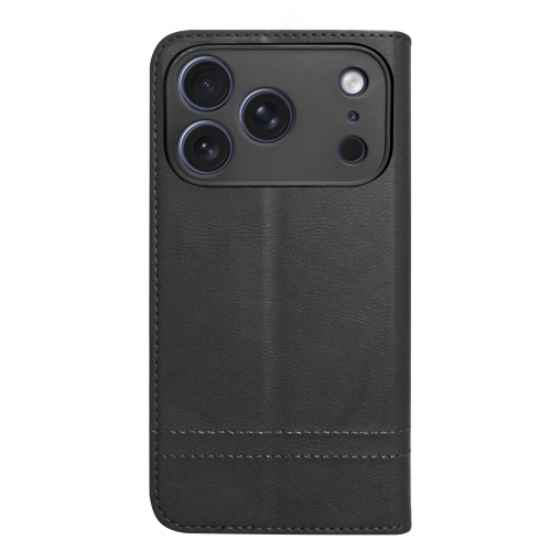 Калъф Тефтер Smart Seam за iPhone 17 Pro, черен