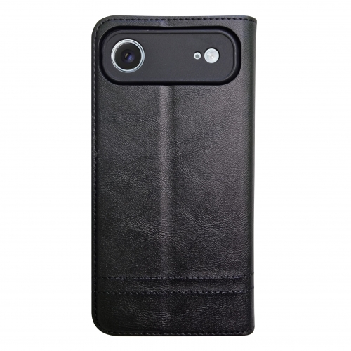 Калъф Тефтер Smart Seam за iPhone 17 Air, Черен