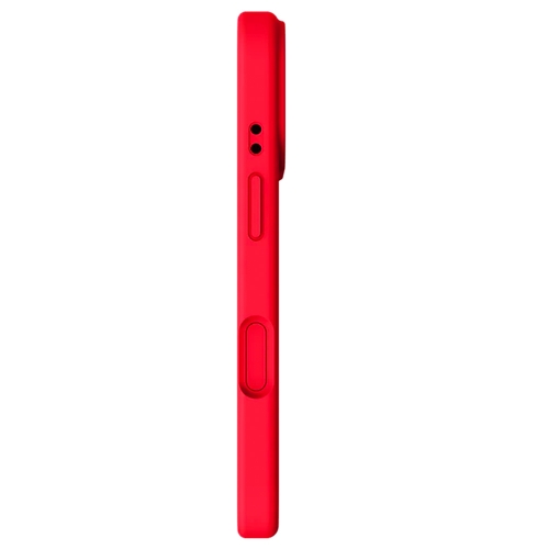 Силиконов калъф Silicone Lite за iPhone 17 Pro, червен
